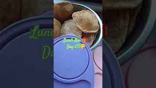 Subscribe ☺️ Dry Aloo Sabji Poori Toffee 🍲 😋 [upl. by Azeel]