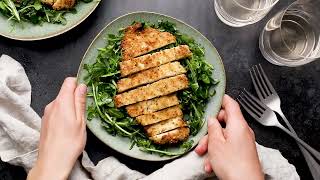 Air Fryer Breaded Chicken Breast [upl. by Larrisa]