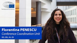 Meet the DG LINC trainees Florentina Penescu [upl. by Bass]