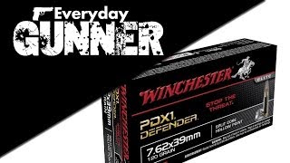 Winchester PDX1 762x39 Ballistic Gel Test [upl. by Powers]