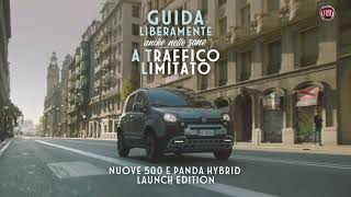 Con Fiat Panda e 500 Hybrid anche in ZTL [upl. by Raual]