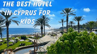 Athena Beach Hotel Paphos  AMAZING FAMILY hotel [upl. by Schechter]