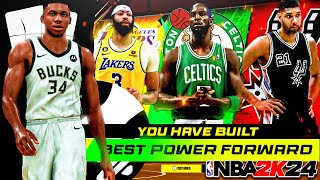 THIS 2WAY STRETCH HYBRID DEFENDER BUILD WILL BREAK NBA 2K24 GIANNIS ANTETOKOUNMPO BUILD IN NBA2K24 [upl. by Terriss153]