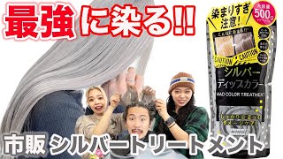 【シルバートリートメント】ドンキで買える！最強に染まるとう噂のトッティモを検証！ [upl. by Bassett257]