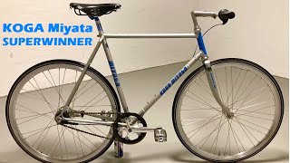 Koga Miyata Superwinner 1985 vintage bike [upl. by Enined]