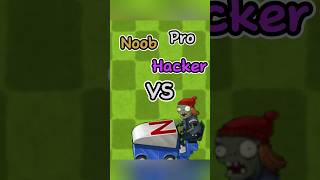 PVZ Fusion  Noob vs Pro vs Hacker  Zomboni pvz memes shorts [upl. by Gyatt]