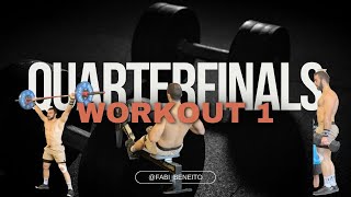 QUARTERFINALS WORKOUT 1  FABI BENEITO [upl. by Briant]