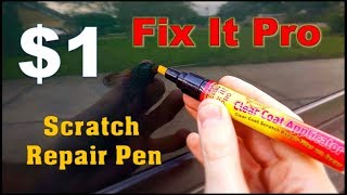 Random Reviews Ep42 1 Fix It Pro Car Scratch Repair Pen [upl. by Adore445]