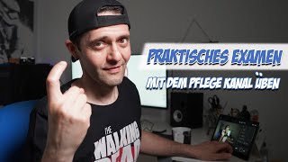 Praktisches Examen mit dem Pflege Kanal üben  Pflege Vlog  Pflege Kanal [upl. by Ahsem]