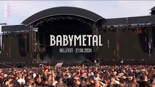 BABYMETAL Hellfest 2024 – ARTE Concert output boost 50fps [upl. by Asiralc]