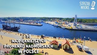 10 Najpiękniejszych promenad nadmorskich w Polsce [upl. by Sukcirdor279]