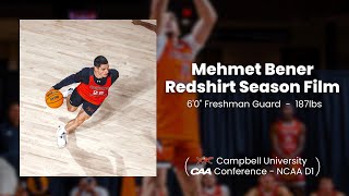 Mehmet Bener Highlights  NCAA D1 Transfer Portal 202324 [upl. by Irik]