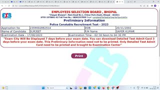 MP Police Admit Card 2023 Kaise Download Kare  How To Download MP Police Admit Card 2023 [upl. by Hernandez]