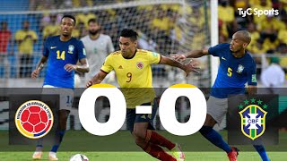 Colombia 00 Brasil  Eliminatorias a Qatar 2022 [upl. by Mushro867]