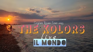 THE KOLORS  dal vivo cantano quotIL MONDOquot di Jimmy Fontana mix quotWE ARE YOUNGquot Corigliano Rossano CS [upl. by Stephie137]