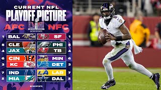 NFL Playoff Picture UPDATED Will the Ravens REMAIN ON TOP as the No 1 seed  CBS Sports [upl. by Garnet]