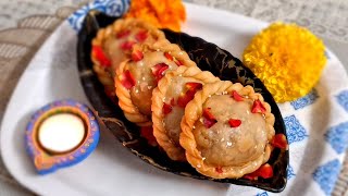 Chandrakala sweet Recipe Diwali special [upl. by Woodson705]