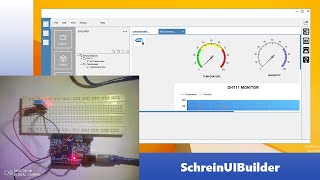 RealTime Temperature Monitoring with DHT11 Sensor and Arduino [upl. by Madaih]