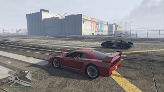 GTA 5 Online Drag Race  Turismo Classic HSW Vs Stirling GT HSW [upl. by Neva]