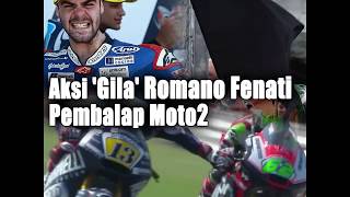 Romano Fenati dengan Aksi Gilanya di Pebalap Moto2 [upl. by Htrap976]