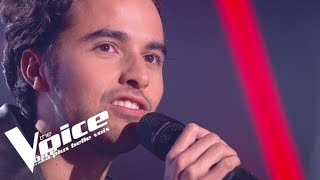 Stéphane Eicher – Déjeuner en paix Romain Blind Audition The Voice France 2020 [upl. by Stinson]