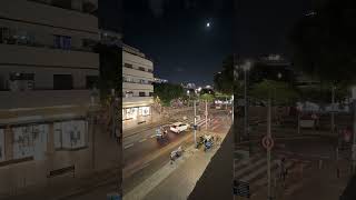 Timelapse Of Dizengoff Street In Tel Aviv Israel 🇮🇱 [upl. by Zitvaa]