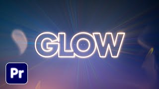 How to Make Glowing Neon Text Effect In Premiere Pro  Glowing Neon Text Effect Tutorial [upl. by Cailean490]