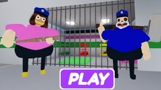 Barnie amp Benjies Prison Escape Obby roblox scaryobby [upl. by Marcie787]