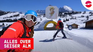 Seiser Alm het beste familie skigebied van Italie [upl. by Leafar]