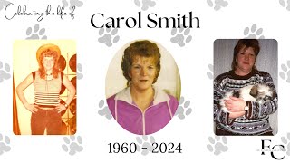 Mrs Carol Smith  Funeral Service [upl. by Flemming]