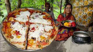 চিজ ছাড়া পিজ্জা রেসিপি একবার এইভাবে বাড়িতে বানিয়ে দেখুন  Pizza Recipe [upl. by Holden]