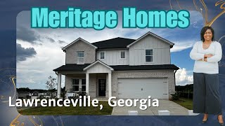 NEW CONSTRUCTION Meritage Homes Sweetwater Green  Lawrenceville GeorgiaLiving in Lawrenceville GA [upl. by Pooley]