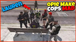 Opie makes Lauren amp Elite Mad 😡 in Redline GTA 5 RP [upl. by Sackman]