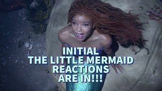 Initial THE LITTLE MERMAID Reactions Are In [upl. by Deraj]