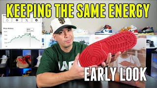 KEEPING THE SAME ENERGY  EARLY LOOK SNEAKER UNBOXING [upl. by Airamak]