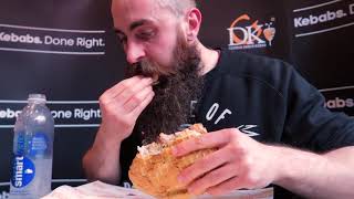 ALL YOU CAN EAT GERMAN DONER KEBAB RECORD  The Chronicles of Beard Ep64 [upl. by Aihsemaj]