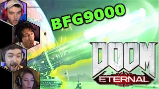 GAMERS REACT To GETTING THE BFG9000  DOOM Eternal Reaction  BFG10000 [upl. by Onateyac]