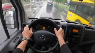 Mercedes Sprinter 2016 22 313 CDI 129 HP  POV Test Drive  TD Cars [upl. by Chaves]