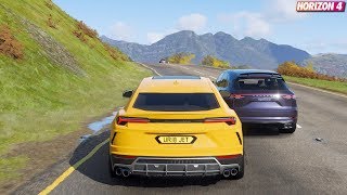 Forza Horizon 4  Lamborghini Urus  Goliath Race Gameplay [upl. by Coke]