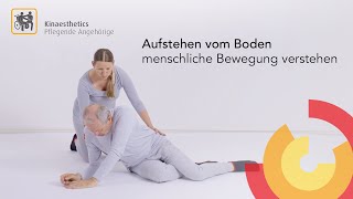 Kinaesthetics Pflegende Angehörige  Aufstehen vom Boden menschliche Bewegung verstehen [upl. by Assirahc]