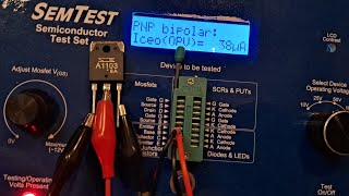 My DIY Transistor Tester SEMTEST Semiconductor Tester From Silicon Chip Magazine [upl. by Morvin]