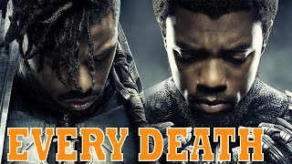 Every Death in Black Panther [upl. by Nirtak]