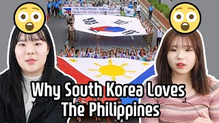 Korean React to Why South Korea Loves The Philippines  They really did this to us 😲 [upl. by Moya]