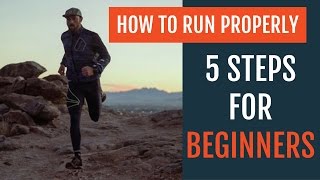 How to Run Properly for Beginners [upl. by Lockhart]