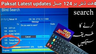 How to tune Pakset 1R channels to the Dish receiverpaksat 38 latest update [upl. by Amling]