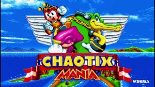 Chaotix in Sonic Mania Plus Wip [upl. by Hsivat]