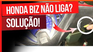 Como Trocar Motor de Arranque da Biz  Biz não pega Motor de arranque não funciona SOLUÇÃO [upl. by Cherlyn]