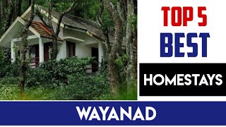 Top 5 Best Homestays in Wayanad KERALA [upl. by Wilburt]