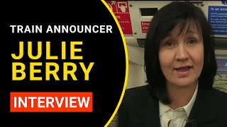 Train Announcer Julie Berry On The Piccadilly Line amp More [upl. by Nnyrb221]