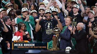 Mike Breen Discusses The Celtics Winning The NBA Title  61824 [upl. by Eissirhc]